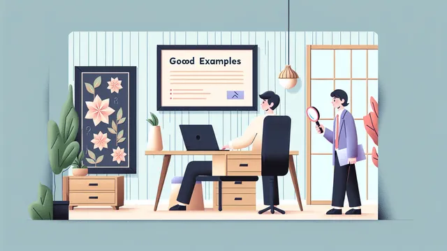 新しい仕事で迷ったら「良い例」を見せてもらう。