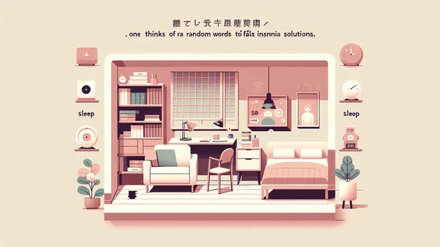 眠れない夜は「認知シャッフル」。