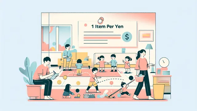 子供の断捨離は「1個○円」で解決する。