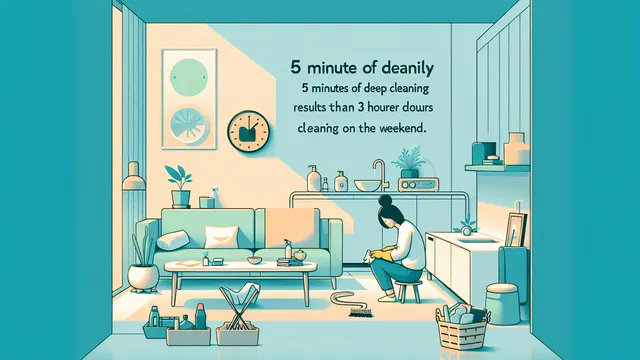 ディープクリーニングをやめたら家がキレイになった。