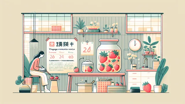 イチゴが2週間持つ「酢水洗い」。