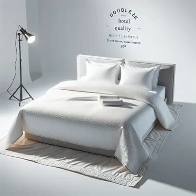 ベッドスプレッド ダブルサイズ ホテル仕様