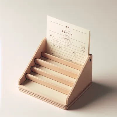 書類トレー 3段 スリム デスク用