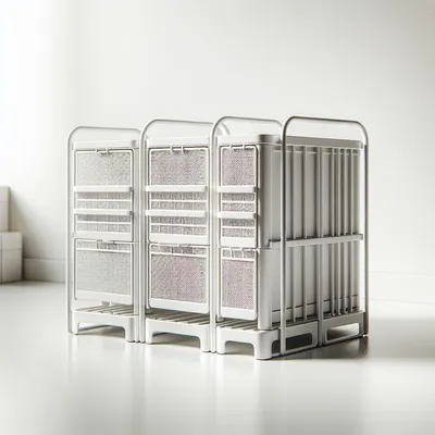 冷凍庫用 仕切りスタンド 4個セット