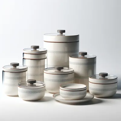 iwaki 耐熱ガラス保存容器 7点セット