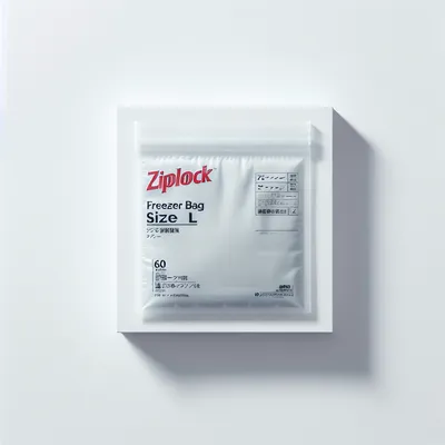 ジップロック フリーザーバッグ L 60枚